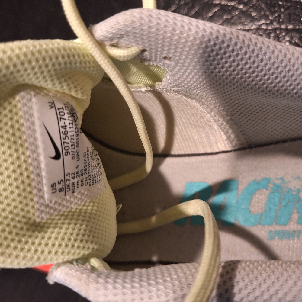 Nike White and Cream Sneakers